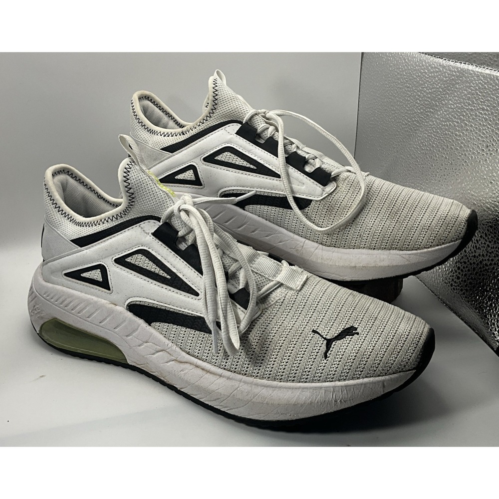 PUMA XCell Ayro Running Mens White Sneakers Athletic Shoes 31164805 Sz12